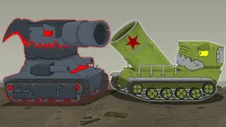 WHO IS STRONGER - Cartoons about tanks