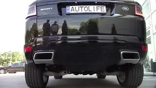 Активный выхлоп для дизеля Range Rover Sport 2,0d 2018
