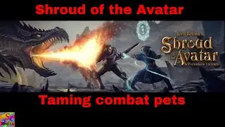 Shroud of the avatar taming your first combat pet