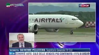Air Italy, Pellecchia (Fit-Cisl): Prioritario salvare 1.500 posti di lavoro