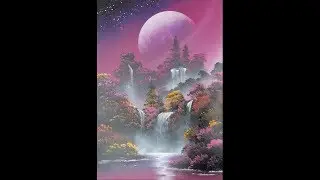 Spray paint art - Beautiful nature - made by street artist