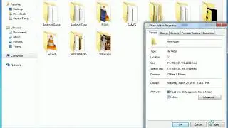FOLDER LOCK WITHOUT SOFTWARE