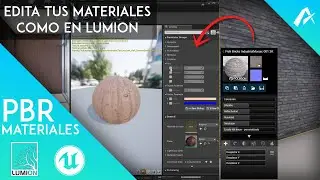 Recreando Materiales de Lumion en Unreal Engine 4 || Materiales PBR || EXVIA STUDIO