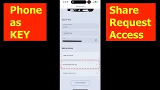 HOW TO SHARE / REQUEST ACCESS TO FORD PASS APP - PHONE AS KEY