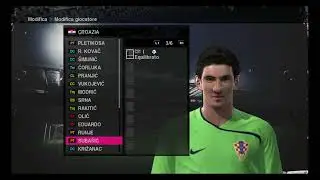 statistiche dei giocatori del croazia su pro evolution soccer 2010