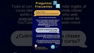 Preguntas frecuentes - Inglés Fácil Pacho8a
