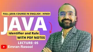 Identifiers in Java | Java Identifier | Rule of Java Identifier | @emran_rasool_official