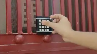 Arduino and ESP-01 based Security System