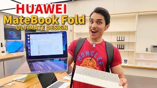 My First Impression of Huawei MateBook Fold Ultimate Design – Is This Even a Laptop?! 🤯
