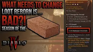 Diablo IV season 4 🔥 Masterworking & Tempering NEED rework❗How Blizzard SHOULD HAVE done it 💪 Fix