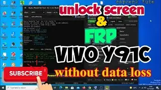 CARA BUKA POLA DAN FRP VIVO Y91C ||  TANPA KEHILANGAN DATA with hydra dongle