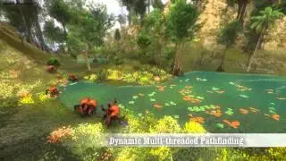 [TerrainEngine] Features  : Marching Cubes ( Voxel Terrain) Fly Over Unity3D