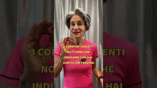 SEGNALI NOTTURNI DI TRAUMA #psicologia #crescitapersonale #motivazione #lifecoaching #psicoterapia