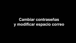Cambiar Contraseña de Webmail desde cPanel y modificar espacio correo