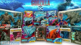 Godzilla x Kong vs DC toy collection unboxing | Monsterverse latest release | Superman vs Godzilla