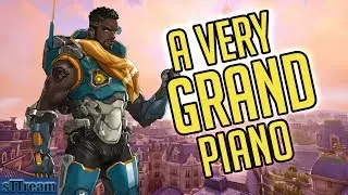 A Very Grand Piano (Overwatch - Baptiste Gameplay)