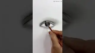 Realistic eye 😮😍 Satisfying!!🔥 #art #ytshorts #artist #fyp #explore #youtubeshorts #artwork