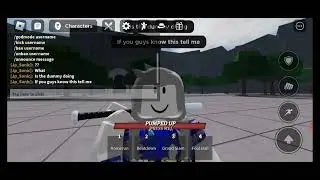 Dummy Can Now Emote in the new update of Strongest Battle Grounds