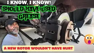 I Replaced the rear brake pads on my daughter’s 2006 Honda Accord!