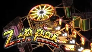 Zipper Carnival Ride (Chance Rides) Raw Video