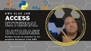 AWS Glue - Access On Premise Database and Transfer Data