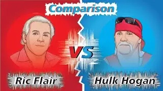Comparison Between Ric Flair And Hulk Hogan🔥