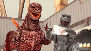 (SFM) TOMA GOJIRA VAI CORTAR O CABELO
