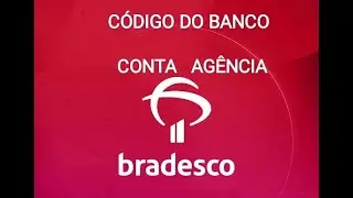 APP Bradesco - Como saber o número do BANCO, CONTA e AGÊNCIA
