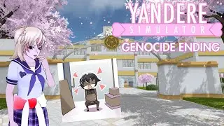 Easiest Genocide Ending!! || Yandere Simulator || Pose Mod