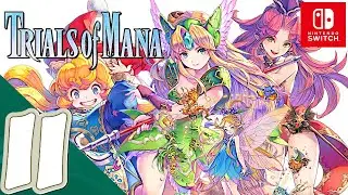 Trials of Mana [Switch] - Gameplay Walkthrough Part 11 (Post Game) Treasure Chests & Li'l Cactus