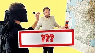 ON LANCE UNE FLÉCHETTE SUR UNE CARTE DE FRANCE ET ON Y VA !