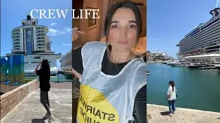 ЖИЗНЬ ЭКИПАЖА НА КРУИЗНОМ ЛАЙНЕРЕ С 2021-2022 | CREW LIFE | I WORK ON A CRUISE SHIP
