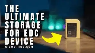 SHARGE DISK : THE ULTIMATE STORAGE SOLUTION FOR EDC DEVICE | Gizmo-Hub.com
