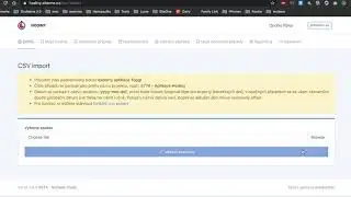 CSV import from Google docs