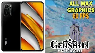 Poco F3 Test On Genshin w/ New Area The Chasm  | 60 Fps | Max Graphics | Genshin Impact 2.6
