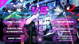 Hyde x Ruby (Kazukii Kaze) vs Chie x Linne (xskillzzzx)| BlazeBlue Cross Tag Battle