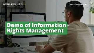 Demonstration of Information Rights Management - SkyDRM