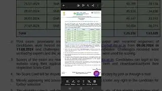 SCORES OUT FOR CSIR UGC NET JULY 2024 ✨️📢