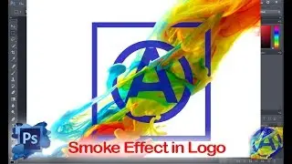 How to smoke effect in text logo photoshop cc 2017