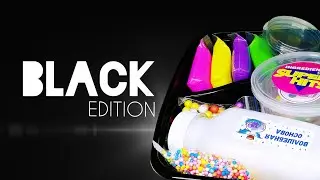 Black Edition. Набор сделай сам слайм ПРОМО 2022