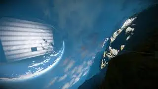 Space Engineers | 6 FPS Spotlight Shadow art Animation (proof of concept)