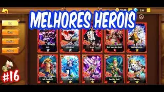 PIRATE ARENA RPG ONEPIECE - MELHORES HEROIS PARA UPAR + DICAS SOBRE OURO E XP!! #16