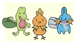 when you want all 3 starter Pokemon