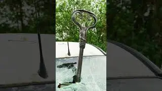 This Key opens (almost) any car... #blacksmith #key #lockpicking