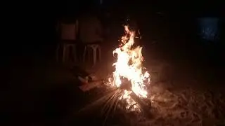 Bonfire with friends 😊