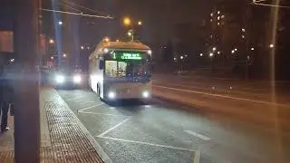 прибытие троллейбус БКМ 32100D по маршруту №1