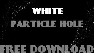 White Particle Hole Blured Overlay 60FPS [FREE DOWNLOAD] - Sony Vegas & After Effects