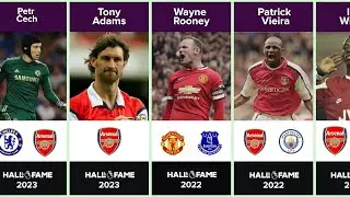 The list of PLAYERS inducted into the Premier League Hall of Fame