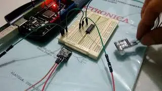 Arduino tap sensor with MC14093DB
