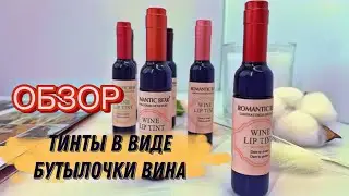 Обзор Тинтов в виде бутылочки вина!